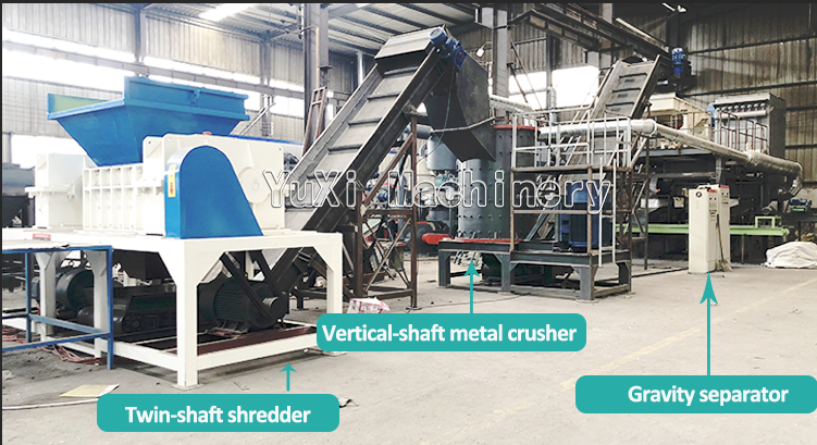 Radiator Shredding & Separating System